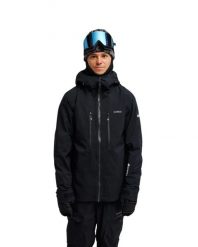 Kurtka śniegowa techniczna dla Mężczyzn PRO PATH STRETCH GORE-TEX® Czarny. Czarne kurtki męskie Quiksilver, m, bez wzorów, z gore-texu, klasyczne, bez kaptura. Za 1,939.99 zł.