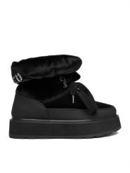 Juicy Couture Śniegowce EO-WS24267-01 Czarny. Czarne śniegowce damskie Juicy Couture, z materiału, bez zapięcia. Za 329.99 zł.