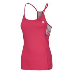 Damski tank top Ocun Artista pink. Czerwone topy damskie Ocun, m, bez wzorów, eleganckie, bez kołnierzyka, bez ramiączek. Za 210.00 zł.