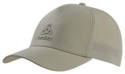 Czapka z daszkiem Odlo Performance Snapback Cap. Szare czapki damskie ODLO, bez wzorów, z materiału, klasyczne. Za 159.99 zł.
