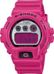 Zegarek sportowy G-SHOCK Casio G-Shock DW-6900RCS-4ER 200m różowy. Czerwone zegarki sportowe G-Shock, bez wzorów. Za 599.00 zł.