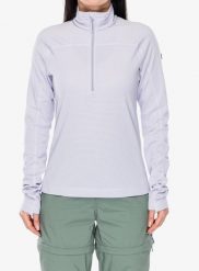 Bluza damska bez kaptura Fjallraven Abisko Lite Fleece Half Zip. Fioletowe bluzy damskie Fjällräven, l, bez wzorów, z materiału, bez ramiączek, bez kaptura. Za 428.99 zł.
