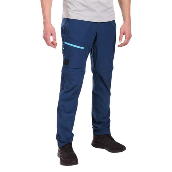 Męskie spodnie outdoorowe 2 w 1 Kilpi HOSIO-M. Niebieskie eleganckie spodnie męskie Kilpi, bez wzorów, z nylonu, eleganckie. Za 318.77 zł.