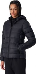Kurtka damska Champion Hooded Polyfilled czarna 117568 KK001 L. Czarne kurtki sportowe damskie Chappi, l, bez wzorów, bez ramiączek, bez kaptura. Za 356.55 zł.