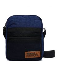 Blauer Saszetka F5COLBY07/BAL Granatowy. Niebieskie saszetki i nerki męskie Blauer, z materiału. Za 169.99 zł.