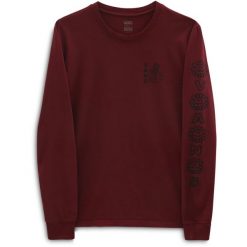 Bluza Vans Flo Rez Wash, Kobiety. Czerwone bluzy damskie Vans, m, bez wzorów, z bawełny, sportowe, bez ramiączek, bez kaptura. Za 290.00 zł.
