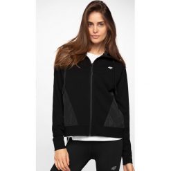 Bluza damska BLD270 - głęboka czerń. Bluzy damskie 4F, bez wzorów, z elastanu, bez ramiączek, bez kaptura. W wyprzedaży za 99.99 zł.