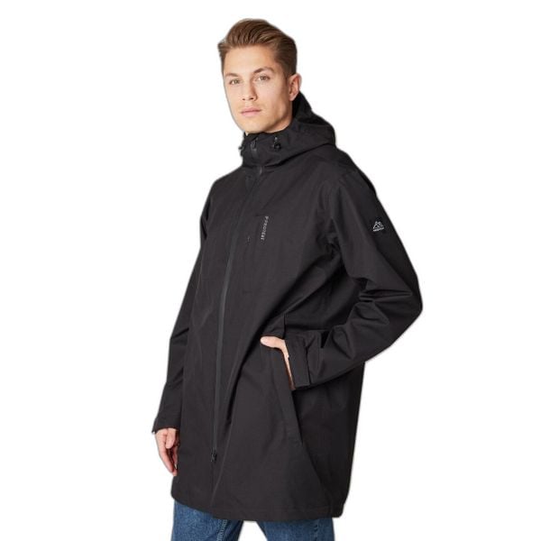 Kurtka wodoodporna Protest Prthoreau. Czarne kurtki męskie Protest, m, bez wzorów, bez kaptura. Za 666.00 zł.