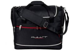 Torba do samolotu KJUST AS17KG (45L). Czarne torby na laptopa damskie KJUST, bez wzorów, z materiału, na ramię. Za 236.00 zł.