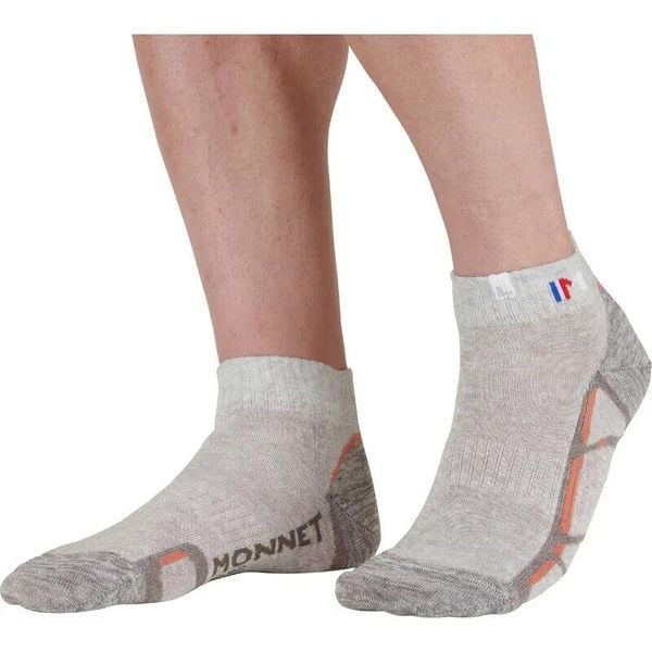 Skarpetki Monnet Lin Basse. Szare skarpetki damskie MONNET, bez wzorów, z bawełny. Za 123.00 zł.
