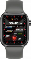 Smartwatch Yaxo Tampa Grafitowy (YAX-WE-SW-002). Szare zegarki smartwatch Yaxo, bez wzorów. Za 139.00 zł.