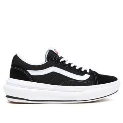 Tenisówki Vans Model Old Skool Overt Cc Kolor Czarny. Czarne trampki i tenisówki damskie Vans, bez wzorów, z materiału, bez zapięcia. Za 377.00 zł.