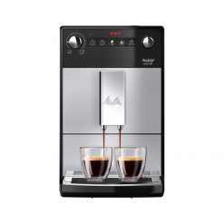 Melitta Purista Srebrny - Ekspres ciśnieniowy. Szare ekspresy ciśnieniowe Melitta. Za 1,599.00 zł.