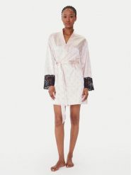 Guess Szlafrok O5BX08 W4732 Różowy Relaxed Fit. Czerwone szlafroki damskie Guess, s, z aplikacjami, z syntetyku, bez ramiączek, bez kaptura. Za 269.99 zł.