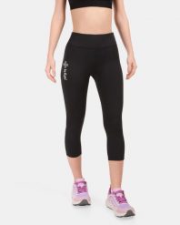 Damska legginsy fitness 3/4 Kilpi AMIRA-W. Czarne legginsy damskie Kilpi, bez wzorów, z nylonu. Za 256.81 zł.