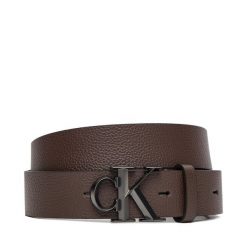 Pasek Męski Calvin Klein. Brązowe paski męskie Calvin Klein. Za 189.99 zł.