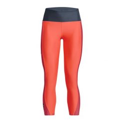 Legginsy fitness damskie Under Armour Blocked Ankle. Brązowe bielizna sportowa damska Under Armour, xs, bez wzorów. Za 119.99 zł.