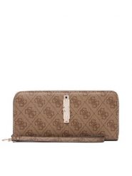 Guess Portfel Yvonne Logo Slg SWSG23 78146 Brązowy. Brązowe portfele damskie Guess, ze skóry. Za 294.99 zł.