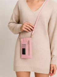 Saszetka - różowy. Czerwone torby na ramię męskie Sinsay. Za 19.99 zł.