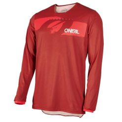 Koszulka rowerowa mtb męska O'Neal FR Hybrid. Czerwone bluzy męskie O'NEAL, m, bez wzorów, sportowe, bez ramiączek, bez kaptura. Za 249.00 zł.