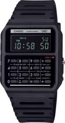 Zegarek Casio Zegarek męski Casio CA-53WB-1BEF czarny. Czarne zegarki męskie Casio, bez wzorów. Za 183.91 zł.