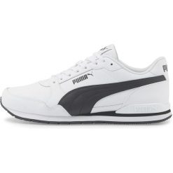 Buty Puma ST Runner V3 L, Mężczyźni. Białe buty sportowe męskie Puma, bez wzorów, z materiału, bez zapięcia, do biegania. Za 441.00 zł.