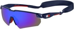 Medi.Glass Okulary TOMMY JEANS TJ-0098-S-PJP. Okulary przeciwsłoneczne, Kolor niebieski. Unisex. NoSize. Niebieskie okulary przeciwsłoneczne damskie Medi.Glass. Za 303.81 zł.