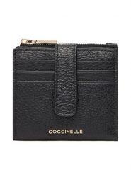 Coccinelle Portfel MW5 Metallic Soft E2 MW5 11 F7 01 Czarny. Czarne portfele damskie Coccinelle, ze skóry. Za 499.99 zł.