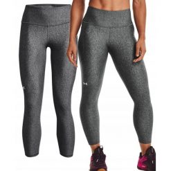 Legginsy sportowe dla kobiet Under Armour HG Armour Hirse 7/8 NS. Szare legginsy damskie Under Armour, xl, bez wzorów. W wyprzedaży za 159.99 zł.