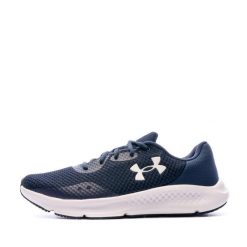 Obuwie Sportowe Męskie Under Armour UNDER ARMOUR - Charged Pursuit 3 Niebieski. Niebieskie buty sportowe męskie Under Armour, bez wzorów, bez zapięcia, do biegania. Za 298.40 zł.