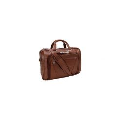 Brązowa Torba Na Komputer Osobisty Mcklein Irving Park 15,6". Brązowe torby na laptopa damskie StylowaTorba, bez wzorów, ze skóry. Za 1,207.50 zł.