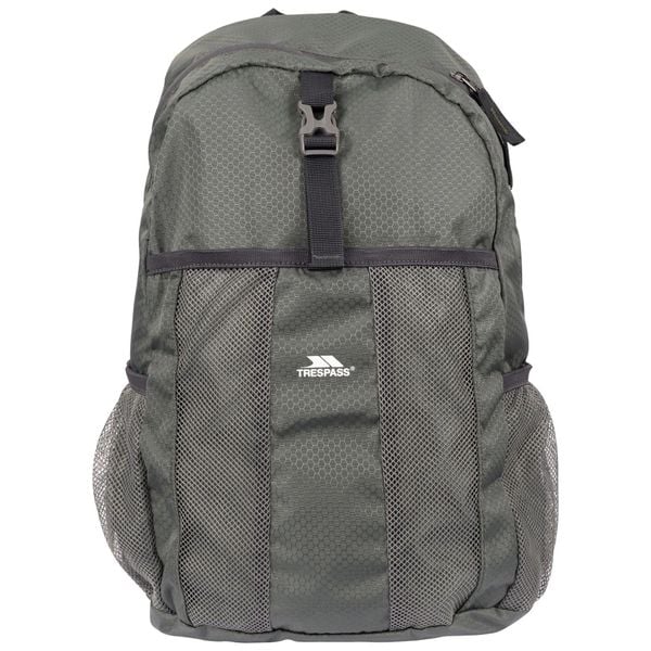 Plecak Turzo Packaway. Zielone plecaki damskie Trespass, bez wzorów, z materiału. Za 113.99 zł.