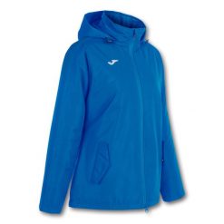 Kurtka sportowa damska Joma Trivor wiatrówka. Niebieskie kurtki sportowe damskie Joma, s, bez wzorów, bez ramiączek, bez kaptura. W wyprzedaży za 216.00 zł.