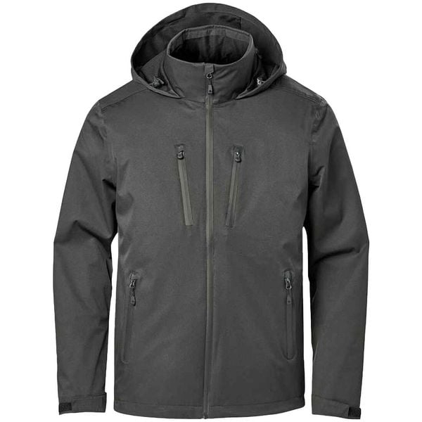 Męska Lekka Kurtka Soft Shell Scirocco. Szare kurtki męskie STORMTECH, m, bez wzorów, sportowe, bez kaptura. Za 699.99 zł.