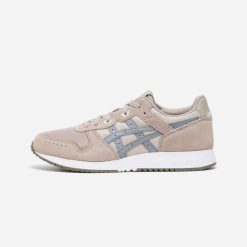 Buty sportowe męskie ASICS Lyte Classic. Zielone buty sportowe męskie Asics, bez wzorów, z meshu, bez zapięcia, trekkingowe. Za 379.99 zł.