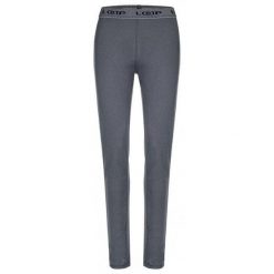 Damskie spodnie termoaktywne Loap Peddy szare. Szare spodnie sportowe damskie ZSPORT, na zimę, bez wzorów, sportowe, trekkingowe. Za 169.99 zł.