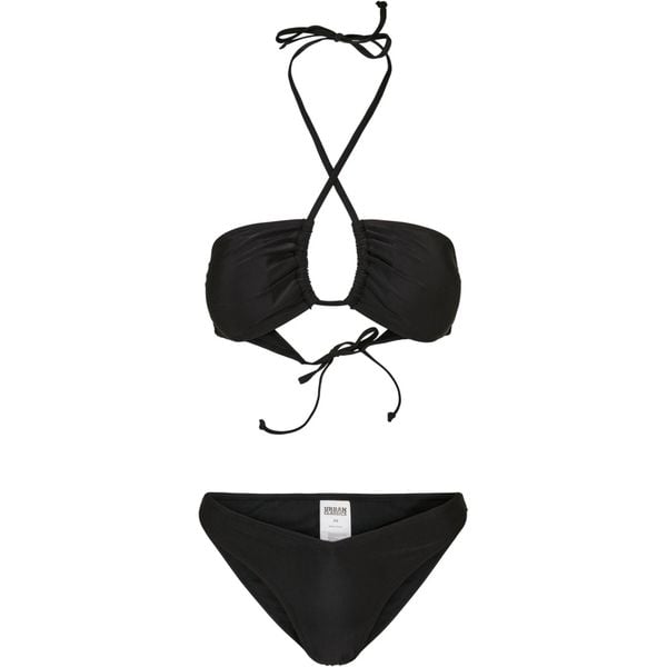 Bikini Damskie Hot V. Czarne bikini Urban Classics, bez wzorów. Za 121.99 zł.