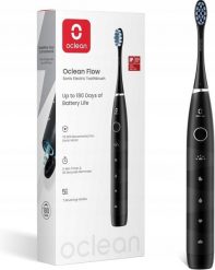 Szczoteczka Oclean Flow czarny. Czarne szczoteczki elektryczne Oclean. Za 179.99 zł.