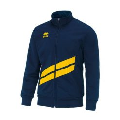 Kurtka Errea Jim. Białe kurtki sportowe męskie ERREA, s, bez wzorów, z dzianiny, bez kaptura, do piłki nożnej. Za 111.00 zł.