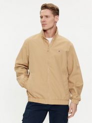 Tommy Jeans Kurtka bomber Essential DM0DM17982 Beżowy Regular Fit. Brązowe kurtki męskie Tommy Jeans, m, bez wzorów, z jeansu, bez kaptura. Za 449.99 zł.
