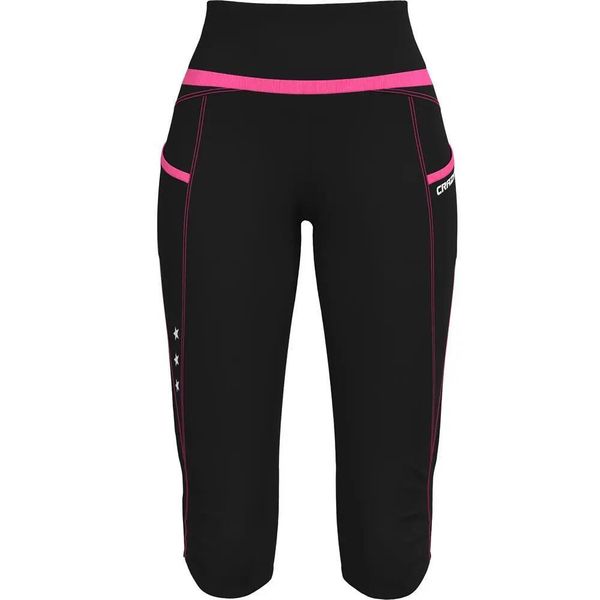 Damskie legginsy 3/4 Crazy Exit. Czerwone legginsy damskie CRAZY, bez wzorów, z materiału. Za 379.50 zł.