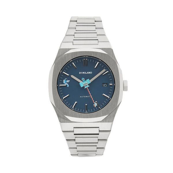 Zegarek D1 Milano. Szare zegarki męskie d1 milano, bez wzorów, srebrne. Za 1,899.00 zł.