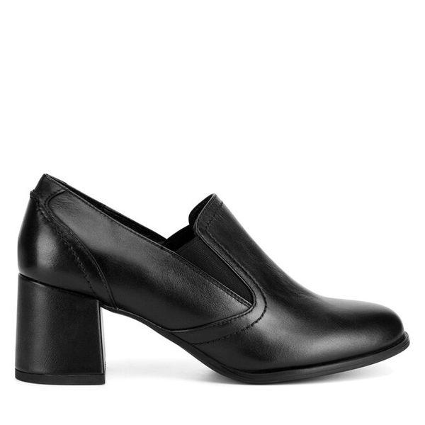 Półbuty Lasocki. Czarne półbuty damskie Lasocki, bez wzorów, bez obcasa, na obcasie, bez zapięcia. Za 154.99 zł.