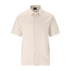 Koszula Cruz Micky. Białe koszule męskie CRUZ, bez wzorów, sportowe, bez kołnierzyka, bez ramiączek. Za 178.00 zł.