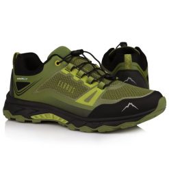 Buty męskie trekkingowe wodoodporne Elbrus. Czarne buty zimowe męskie ELBRUS, bez wzorów, bez obcasa, bez zapięcia. Za 376.54 zł.