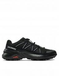 Salomon Buty trailowe Speedcross Peak - black/black/glacier rozmiar: 45 (672353). Czarne buty sportowe męskie Salomon, bez wzorów, bez zapięcia. Za 461.75 zł.