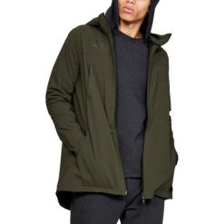 Kurtka turystyczna męska Under Armour Accelerate Terrace. Zielone kurtki sportowe męskie Under Armour, l, bez wzorów, z elastanu, bez kaptura. Za 276.64 zł.