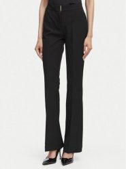 Marciano Guess Spodnie materiałowe G6YB05 W3120 Czarny Straight Fit. Czarne spodnie materiałowe damskie Marciano Guess, z aplikacjami, z materiału. Za 889.99 zł.