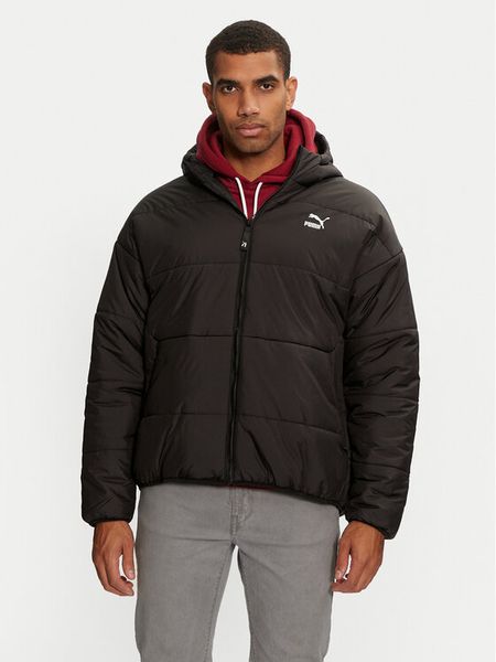 Puma Kurtka zimowa Classics 621675 Czarny Regular Fit. Czarne kurtki męskie Puma, na zimę, m, bez wzorów, z syntetyku, bez kaptura. Za 249.99 zł.