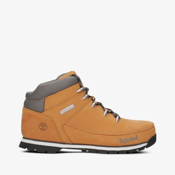TIMBERLAND Euro Sprint Buty Outdoorowe damskie. Brązowe obuwie trekkingowe damskie Timberland, z nubiku, bez zapięcia. W wyprzedaży za 359.99 zł.